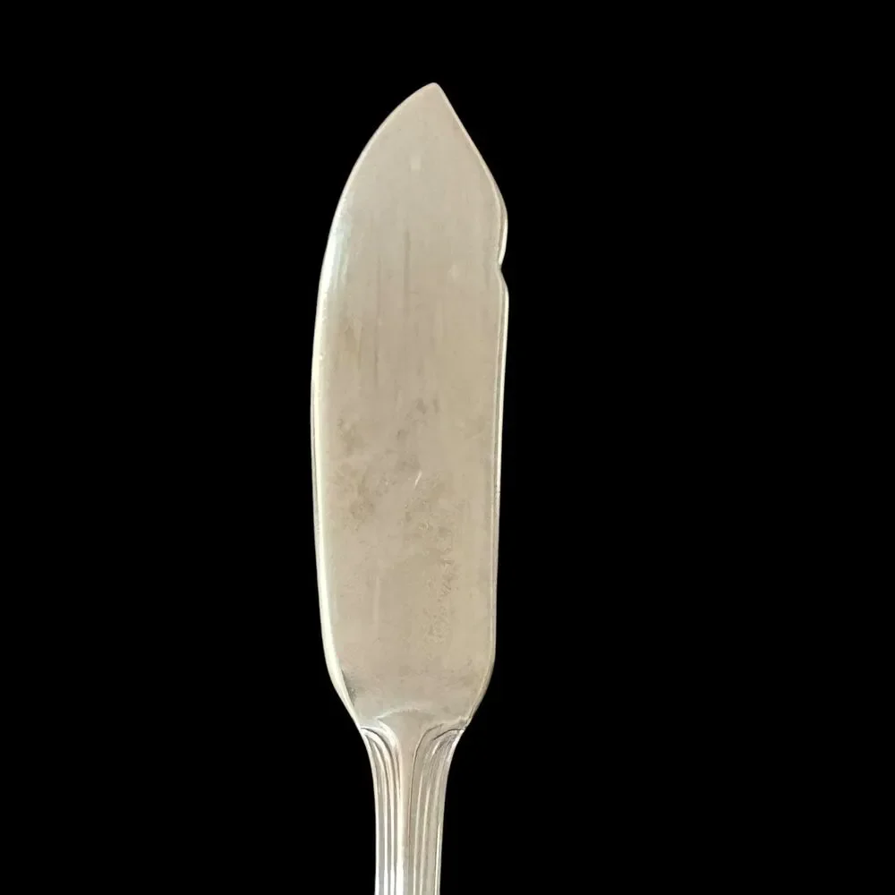 Pfaltzgraff FAIRISLE Flat Handle Master Butter Knife 6 3/4